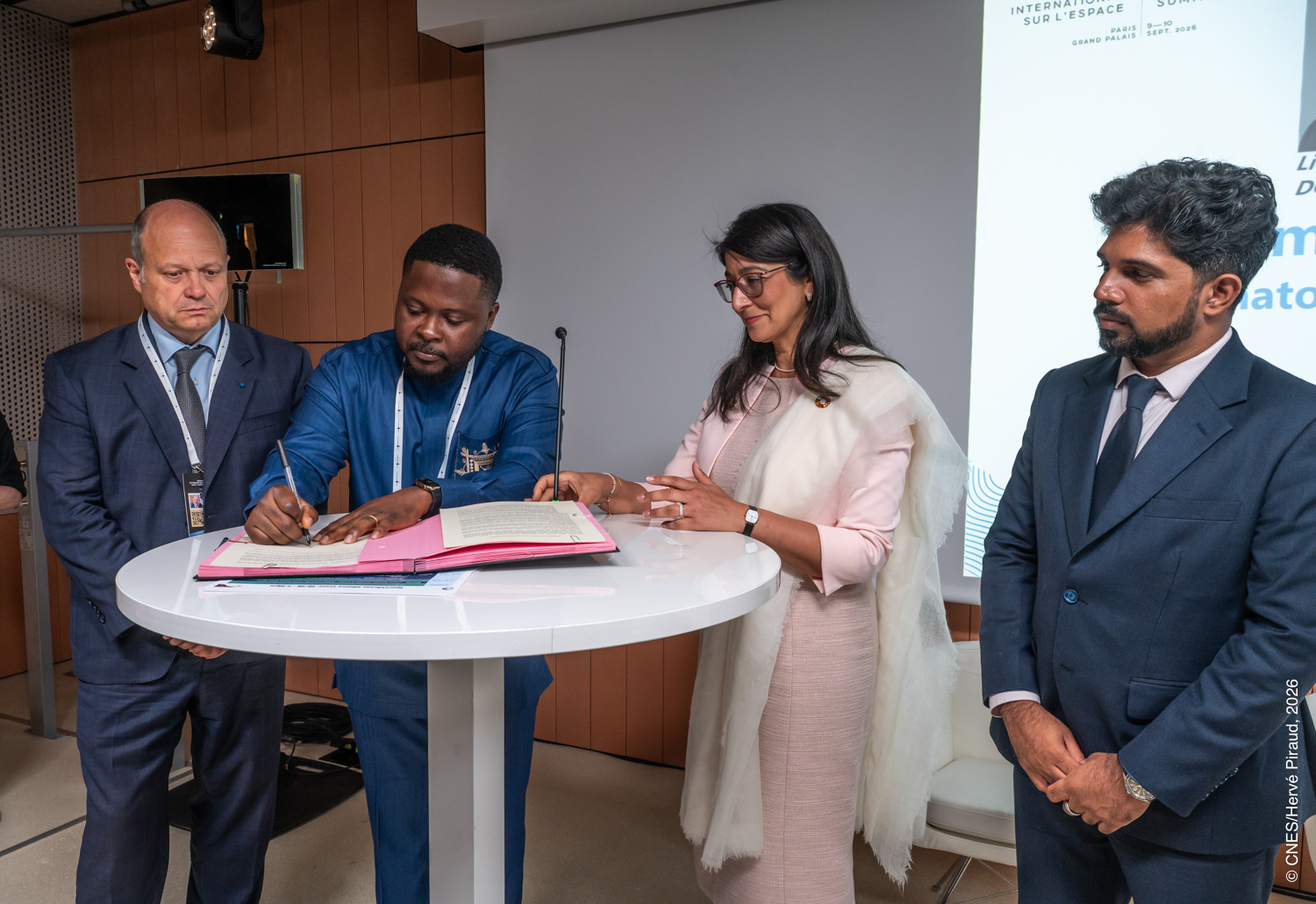 Space4Ocean Alliance Signing in Paris